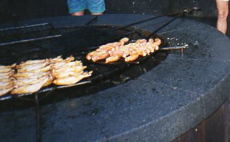 Timanfaya cooking